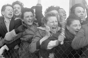 My mental image of Beatles fans.